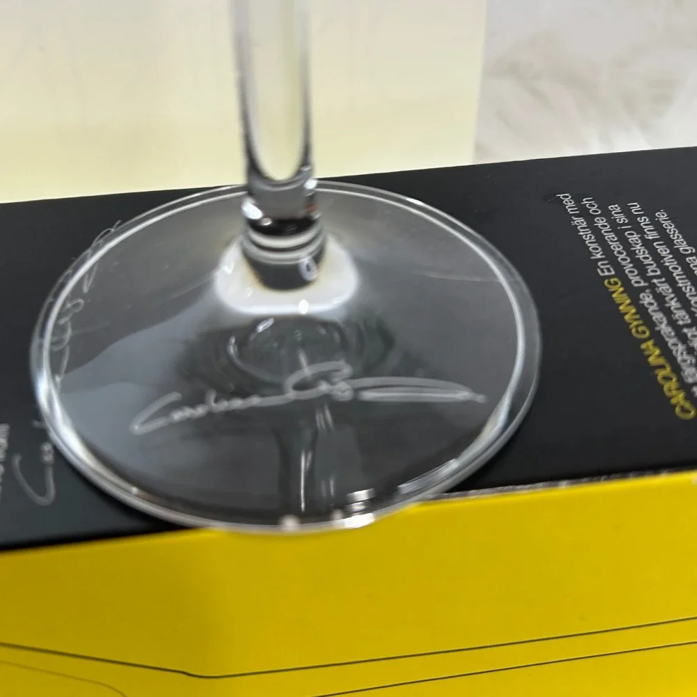 Carolina Gynning Dream About Selfie Champagne Flute Glass‎ With Box
